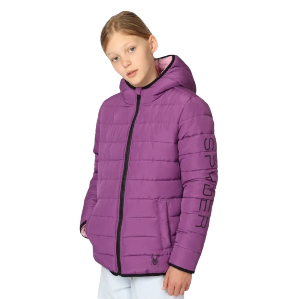Spyder - Girl’s Sherpa Lined Puffer Winter Jacket